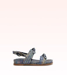 Sport Sandal Tweed Blue/Deep Cobalt
