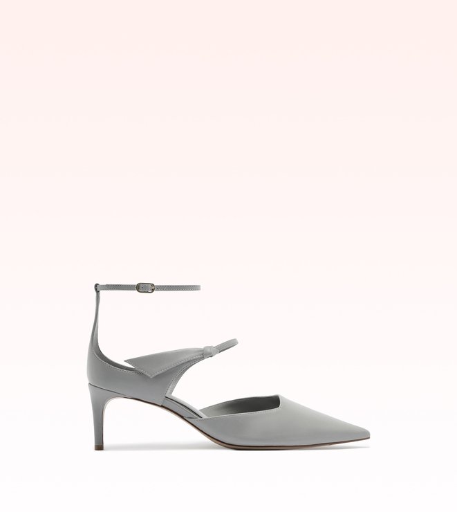 Clarita Asymmetric Sling Pump Granite