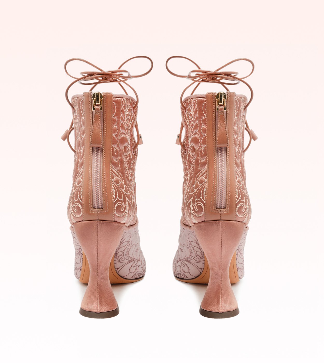 Artemis Lace Up 90 Cashmere Pink | Alexandre Birman