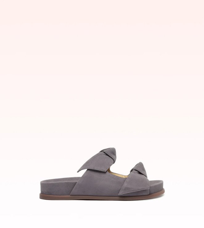 Lolita Slide Charcoal Black