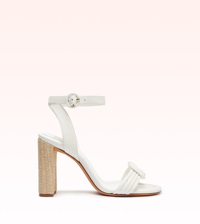 Vicky Ankle Wrap 90 White