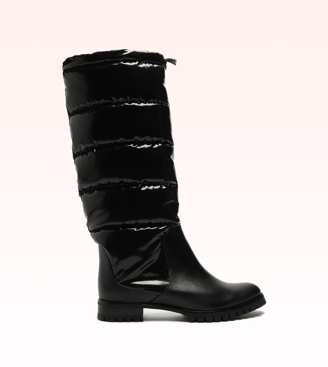 Clarita Puff Boot Black