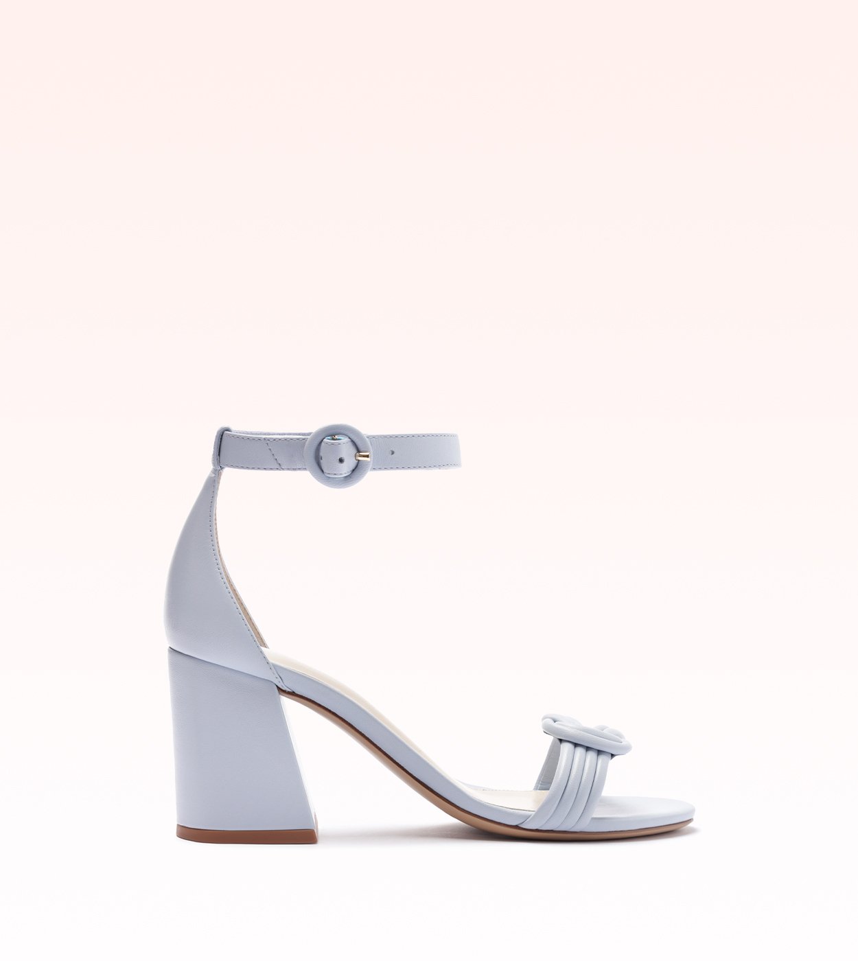 Vicky Ankle Wrap 75 Serene Blue | Alexandre Birman