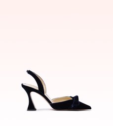 Clarita Bell Slingback 85 Blu Notte