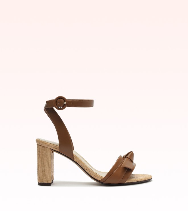 Clarita Raffia 75 Espresso