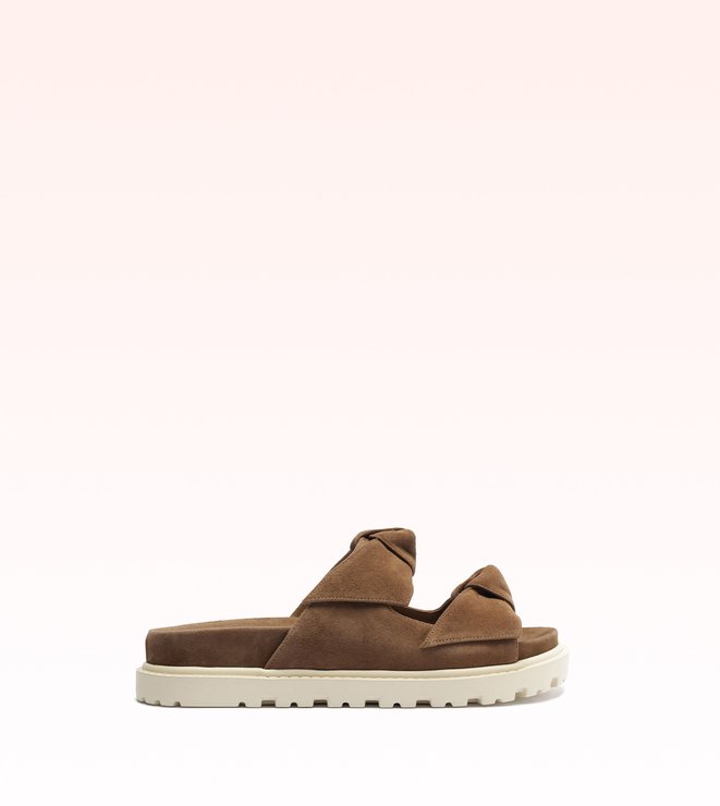 Lolita Slide Tractor Sole Tan