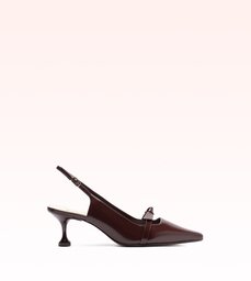 Clarita Sling 60 Cherry Lacquer