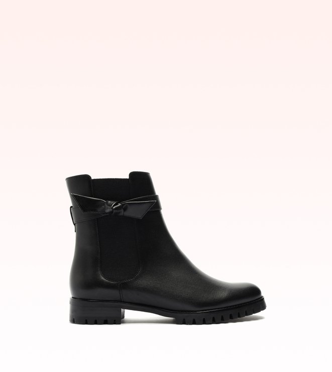 Clarita Rain Boot Flat Black