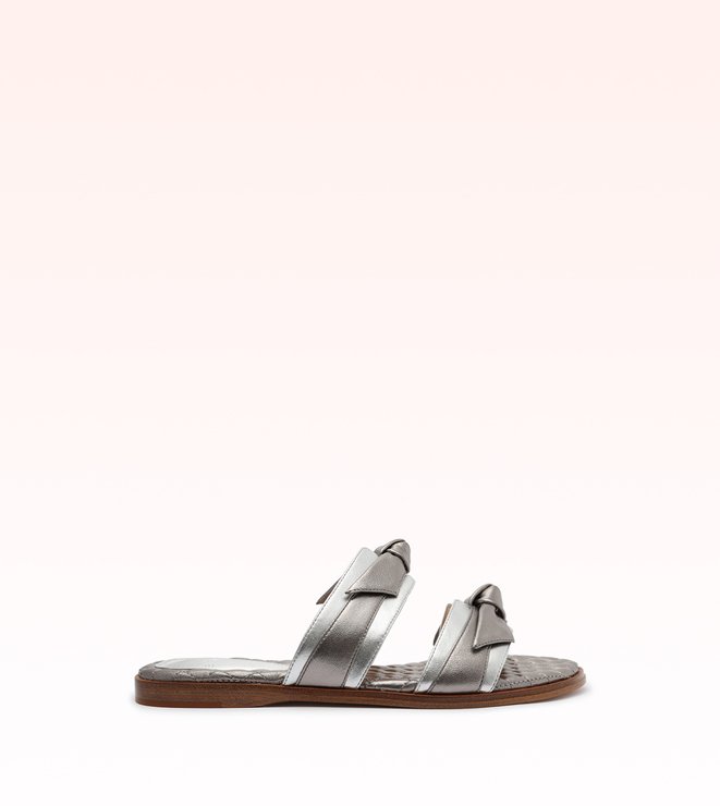 Anny Flat Silver/Grafite