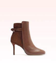 Clarita Round Toe Bootie 85 Rich Brown