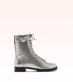 Evelyn Bootie Flat Grafite