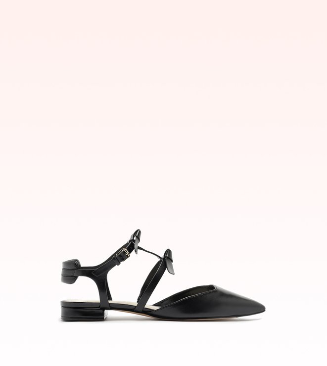 Slim Lolita Pointed Toe Black
