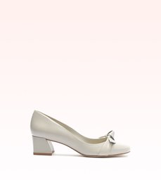 Clarita Almond Pump 45 Pumice