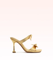 Clarita Square Flare 85 Oro