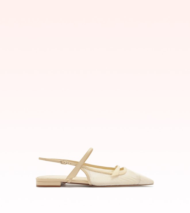 TITA MESH FLAT CREAMY