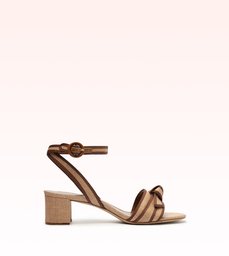 Grosgrain Raffia 45 Espresso/Dark Brown