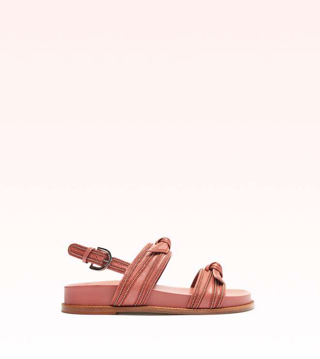 Clarita Sport Sandal Embroidery Clay