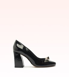Clarita Metal Pump 75 Black