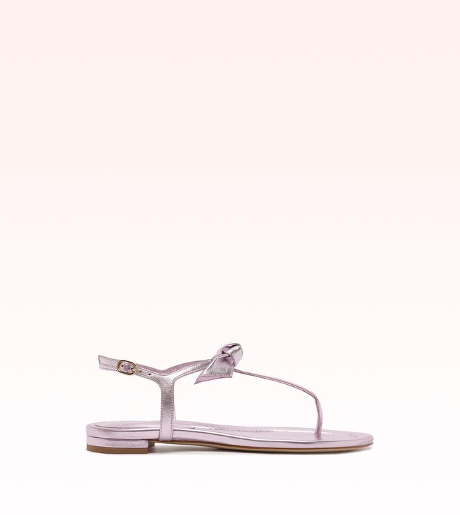 Thin Clarita Flat Sandal Light Pink
