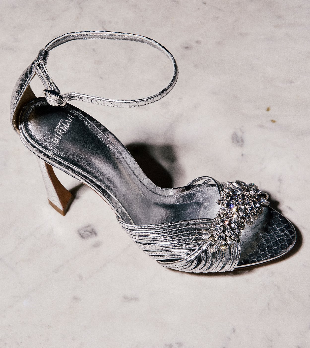 【超新作】 Lisa Crystal 100 Silver | Alexandre Birman ブルゾン
