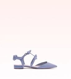 Slim Lolita Pointed Toe Artic Blue