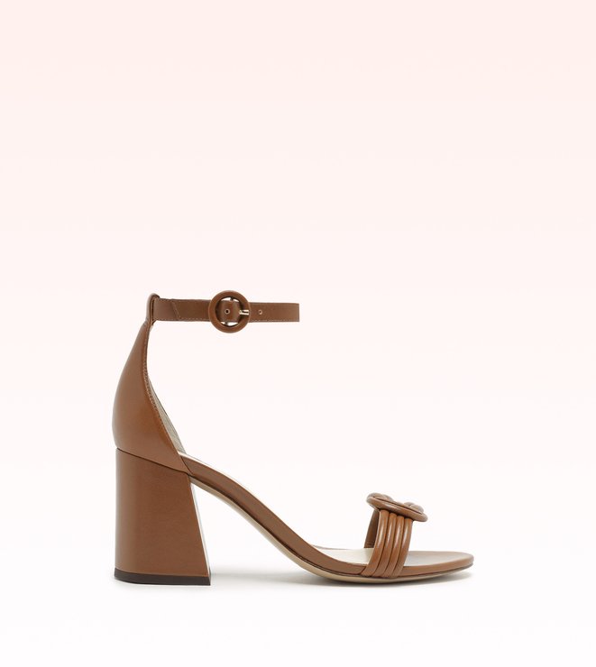 Vicky Ankle Wrap 75 Espresso
