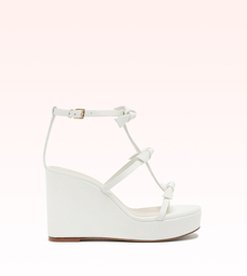 Slim Lolita Wedge 100 White