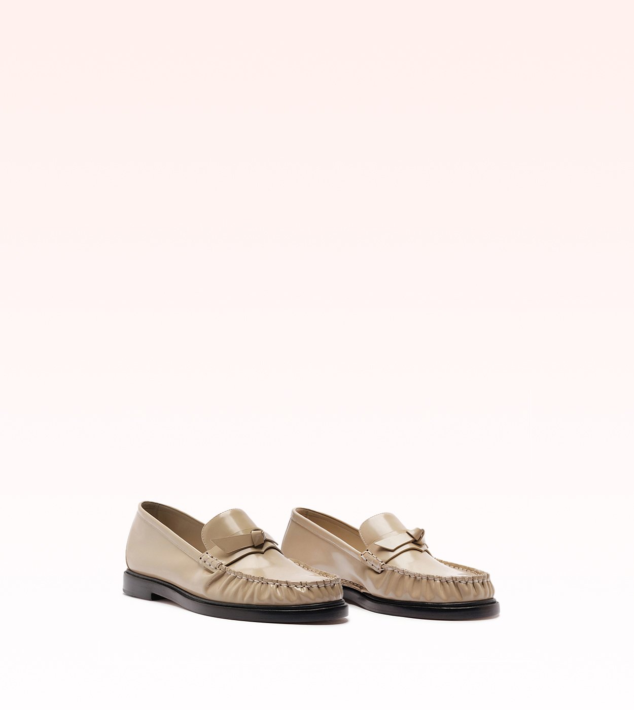 Clarita Laser Loafer Semolina | Alexandre Birman