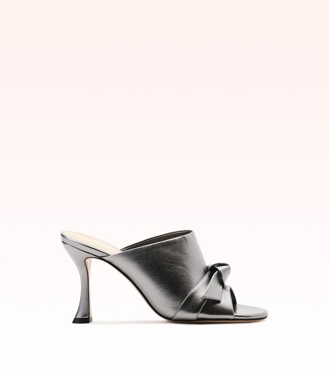 Clarita Retro Mule Grafite