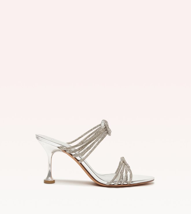 Vicky Crystal Knot 85 Silver