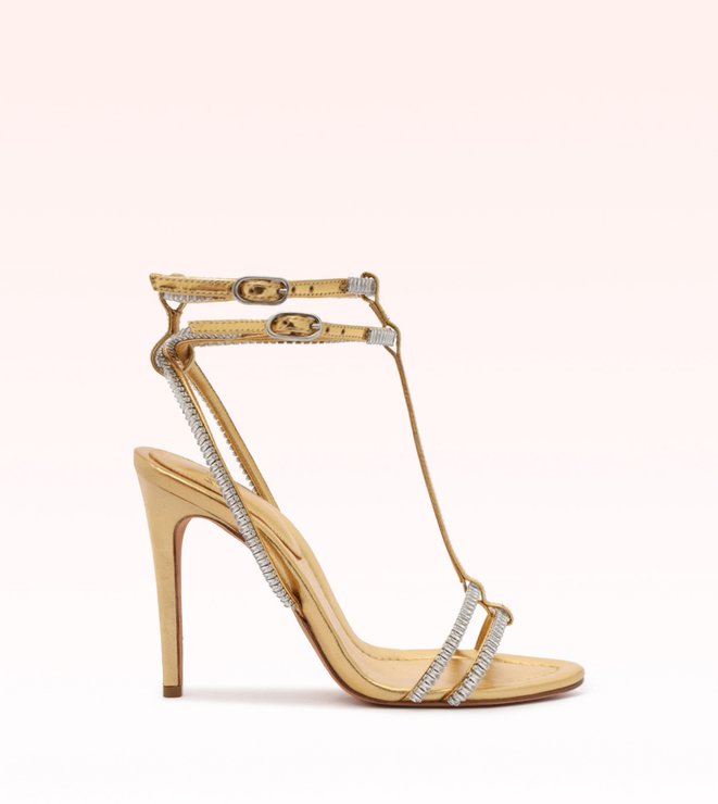 Martina Zircone Sandal 100 Oro