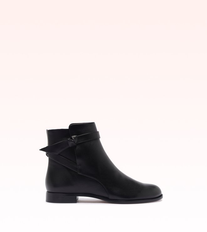 Asymmetric Clarita Bootie 15 Black