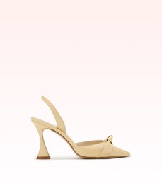 CLARITA BELL SLINGBACK 85 CREAMY