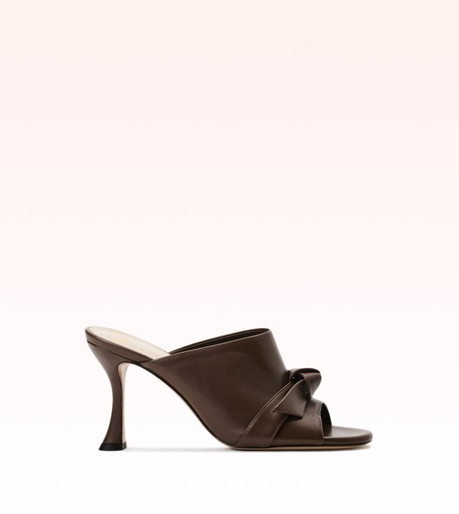 Clarita Retro Mule Rich Brown