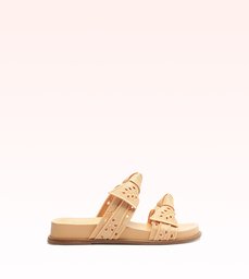 Maxi Clarita Embroidery Sandal 35 Papaya Mist