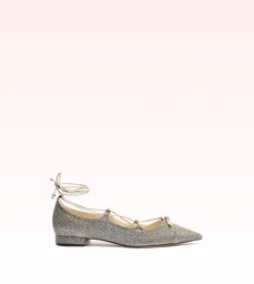 Slim Clarita Lace Up Flat 15 Stellar