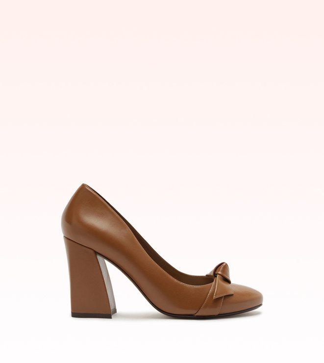 Clarita Almond Pump 85 Espresso