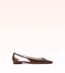 Nicki Flat Cognac/Roma