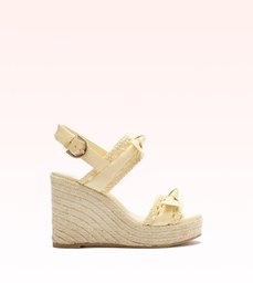 Clarita Tresse Wedge Creamy