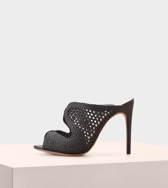 Tanny Mule 100 Baby Calf Black