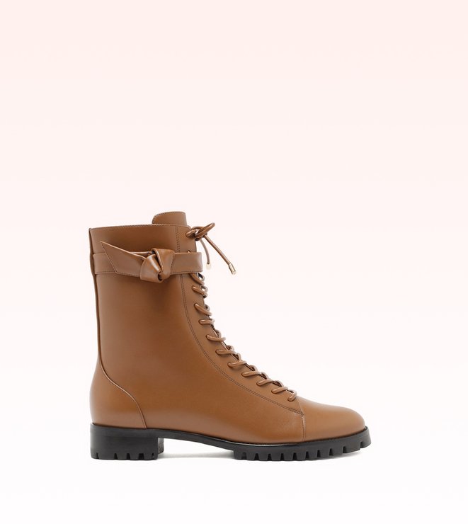 Evelyn Bootie Flat Espresso