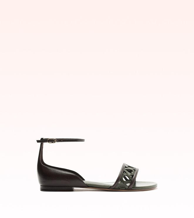 Dakota Flat Dark Brown