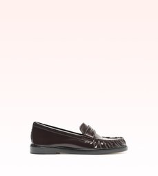 Soft Loafer Brogue Dark Plum