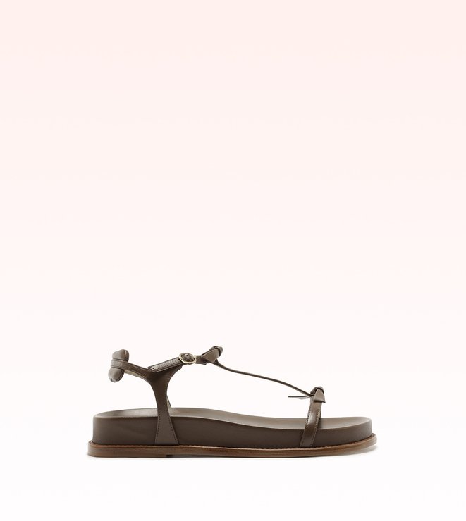 Slim Clarita Sport Sandal Leather Rich Brown
