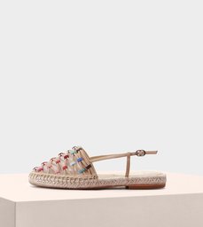 Rainbow Flat Suede Nude