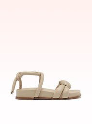 V-KNOT SANDAL NAPPA VENEZIA NUDE
