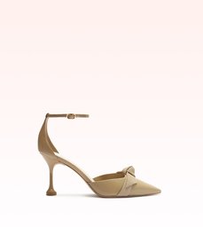 Clarita Flare Pump 85 Semolina
