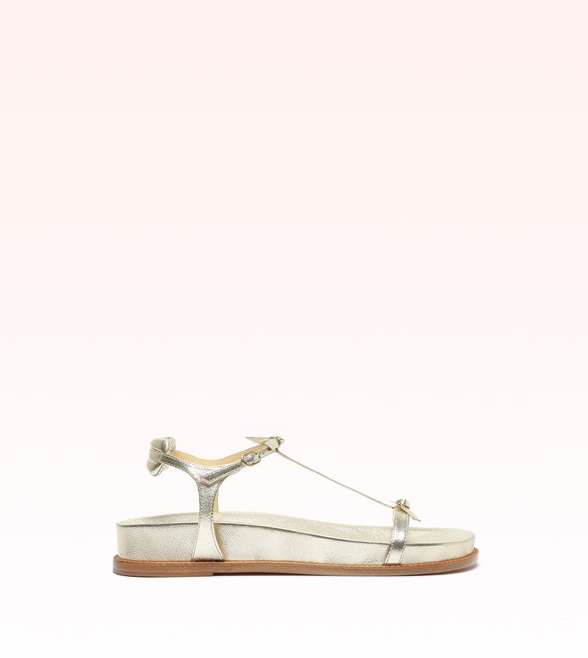 Slim Clarita Sport Sandal Leather Golden