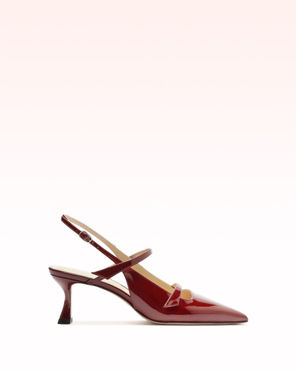 Tita 60 Slingback Fossil Cherry Lacquer