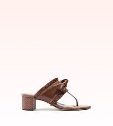 Maxi Clarita Raffia 45 Chocolate Fondue